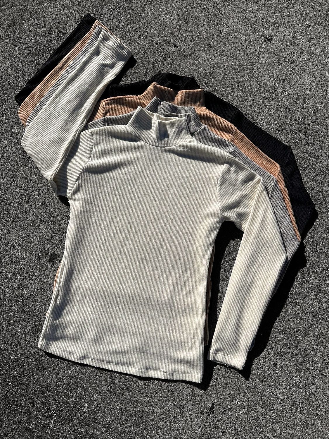 Polera larga morley abrigada
