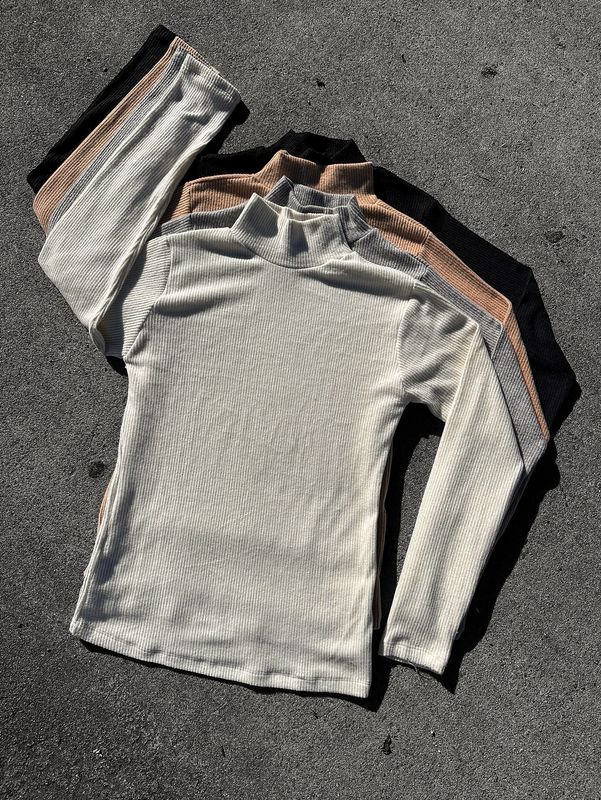 Polera larga morley abrigada