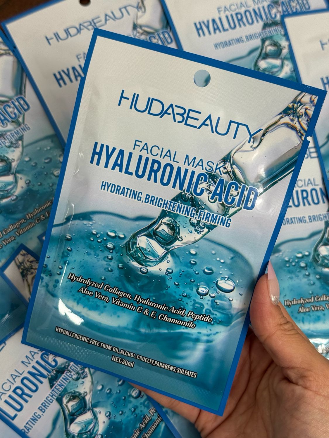 Mascarilla de acido hialuronico