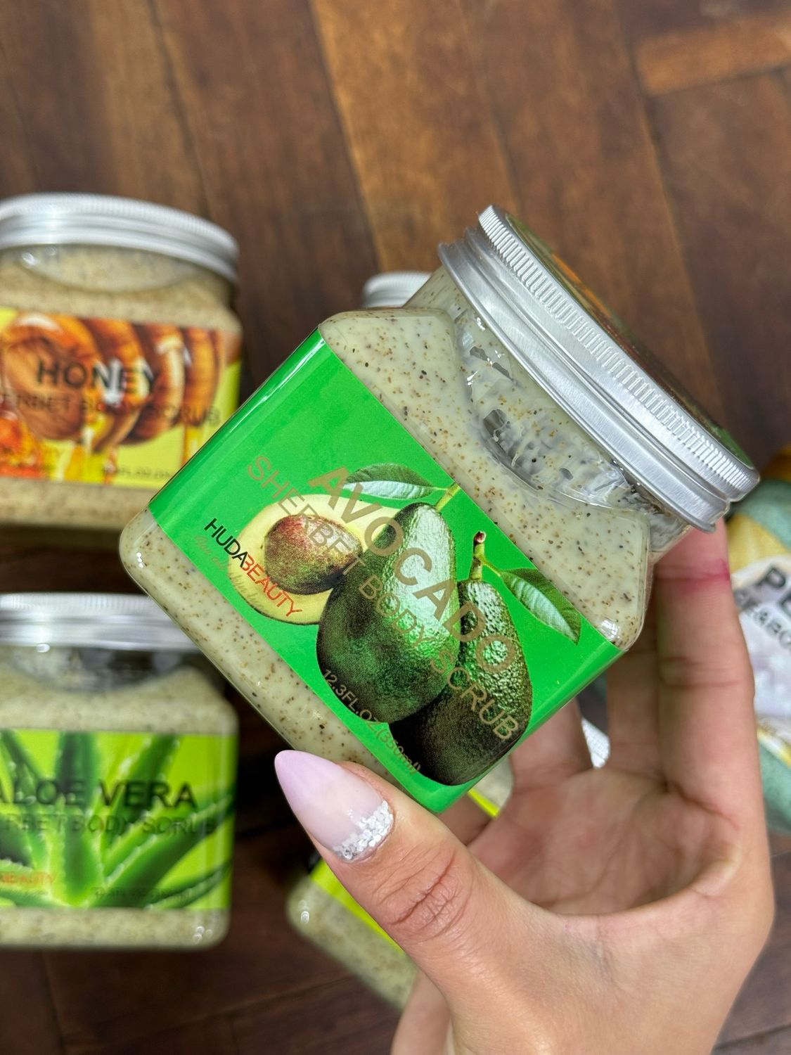 Exfoliante para el cuerpo varias propiedades