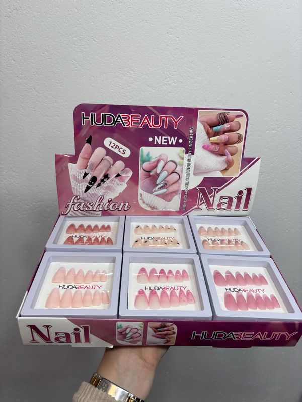 Uñas postizas Press On X MAYOR ($115 c/u paquete minimo de 6 unidades)