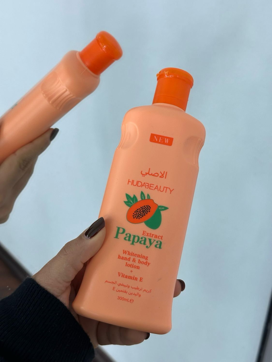 Locion corporal de papaya con vitamina C