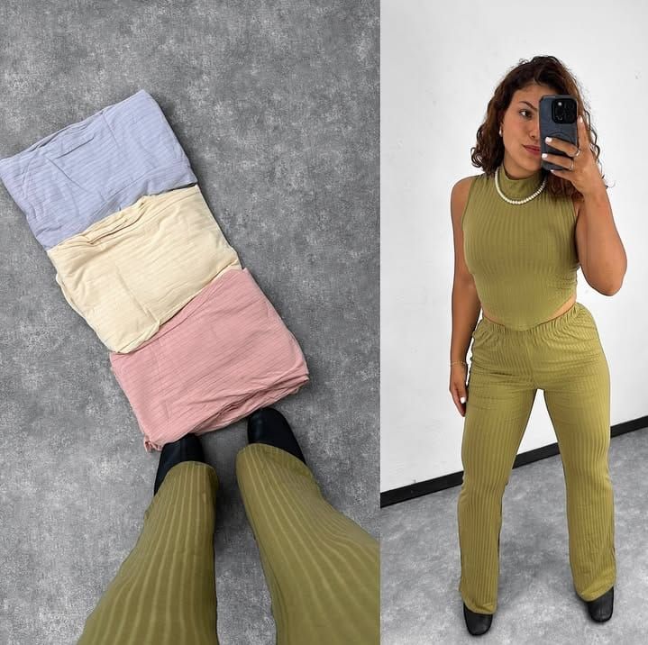 Conjunto de Musculosa + Palazo