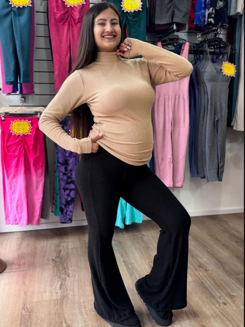 Polera Morley peludita Larga