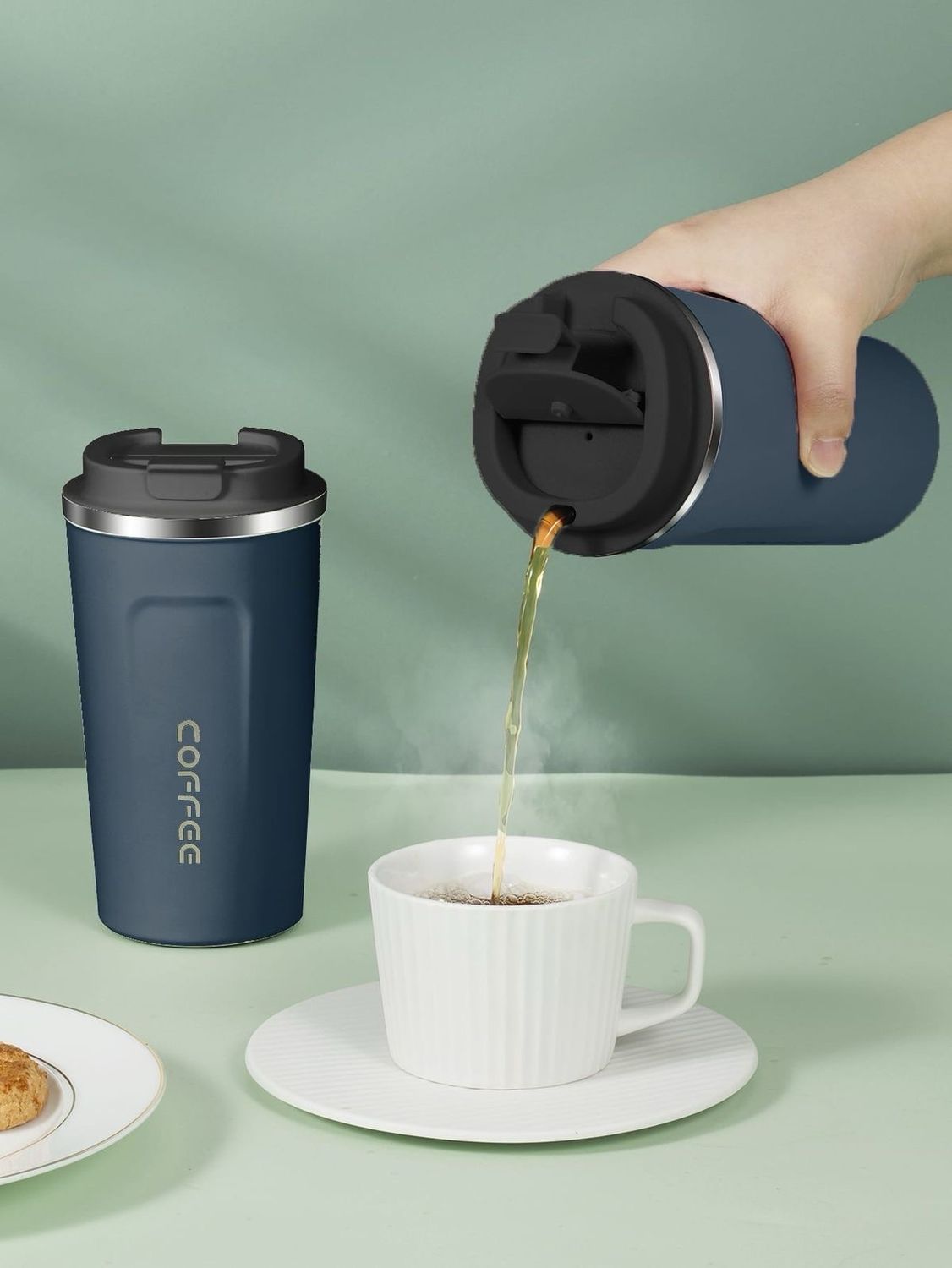 Vaso termico COFFEE X MAYOR ($180 c/u paquete minimo de 12 unidades)