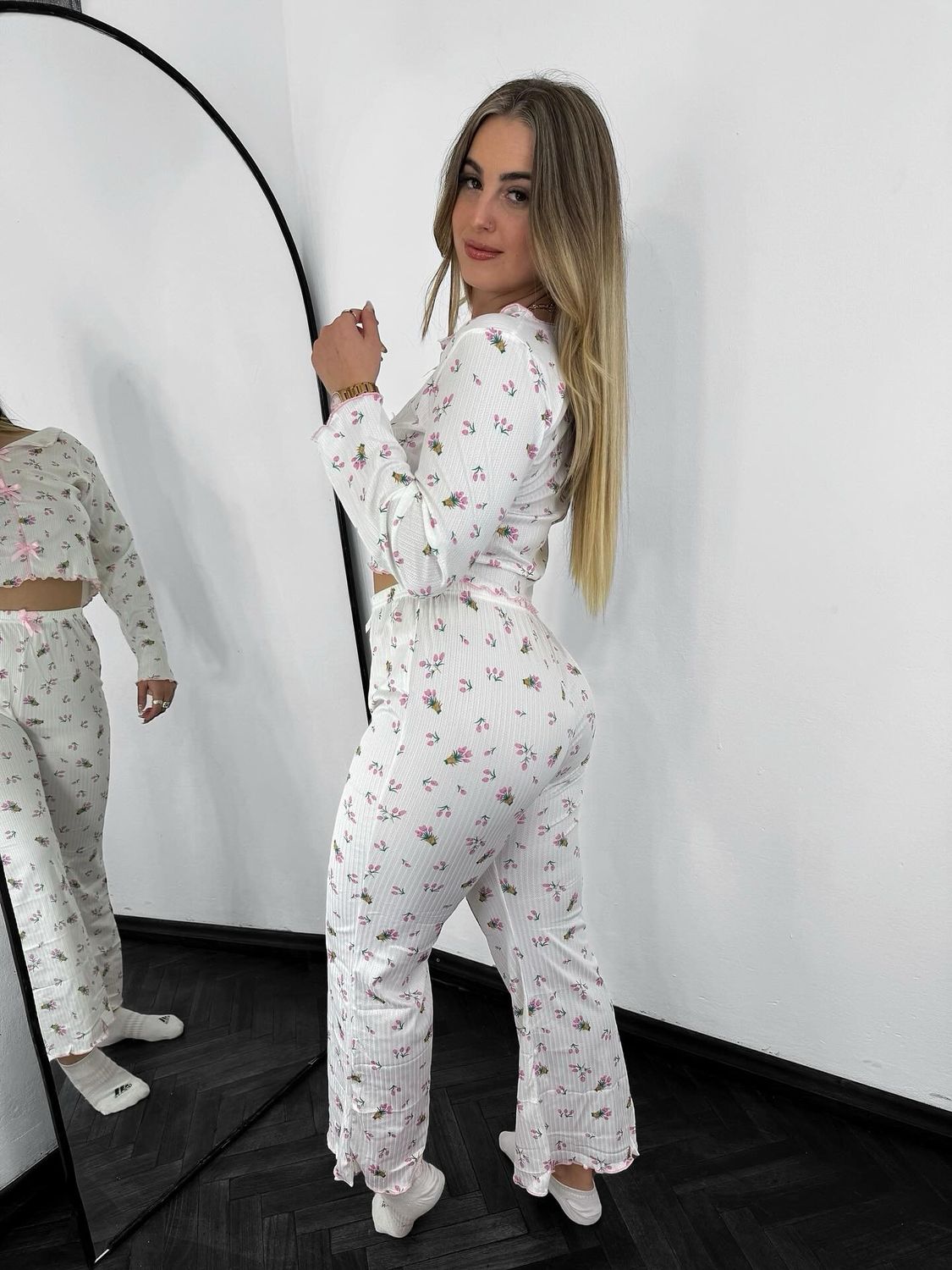 Conjunto de pijama de pantalon y buzo X MAYOR ($470 paquete minimo de 6 unidades)