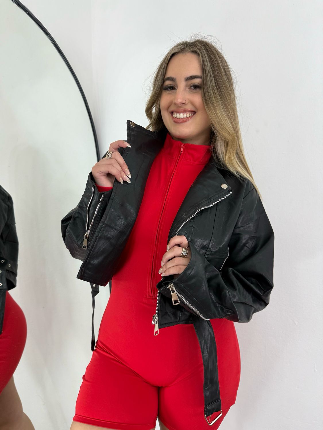 Campera de ecocuero