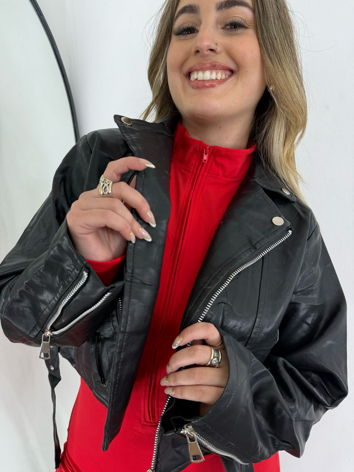 Campera de ecocuero