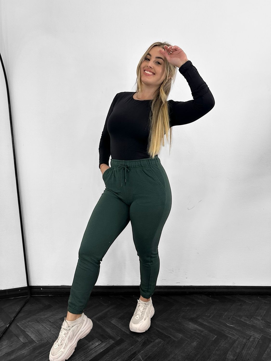 Pantalon babucha afelpado