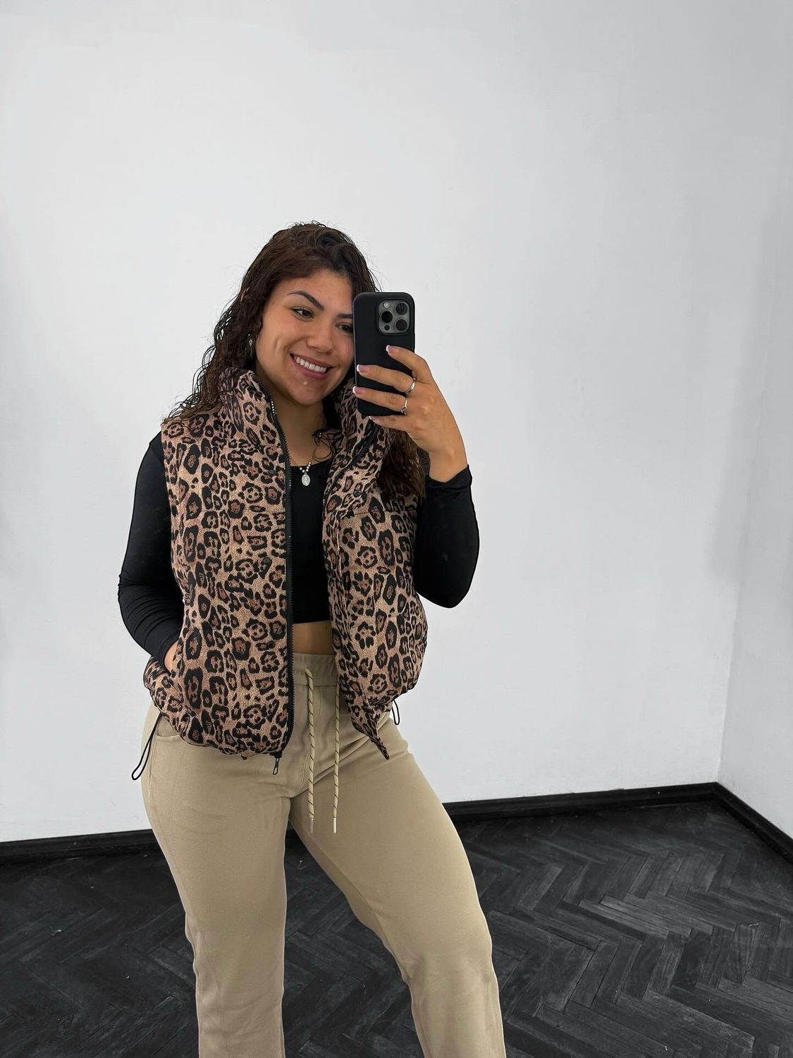 Chaleco animal print X MAYOR ($710 c/u paquete minimo de 12 unidades)