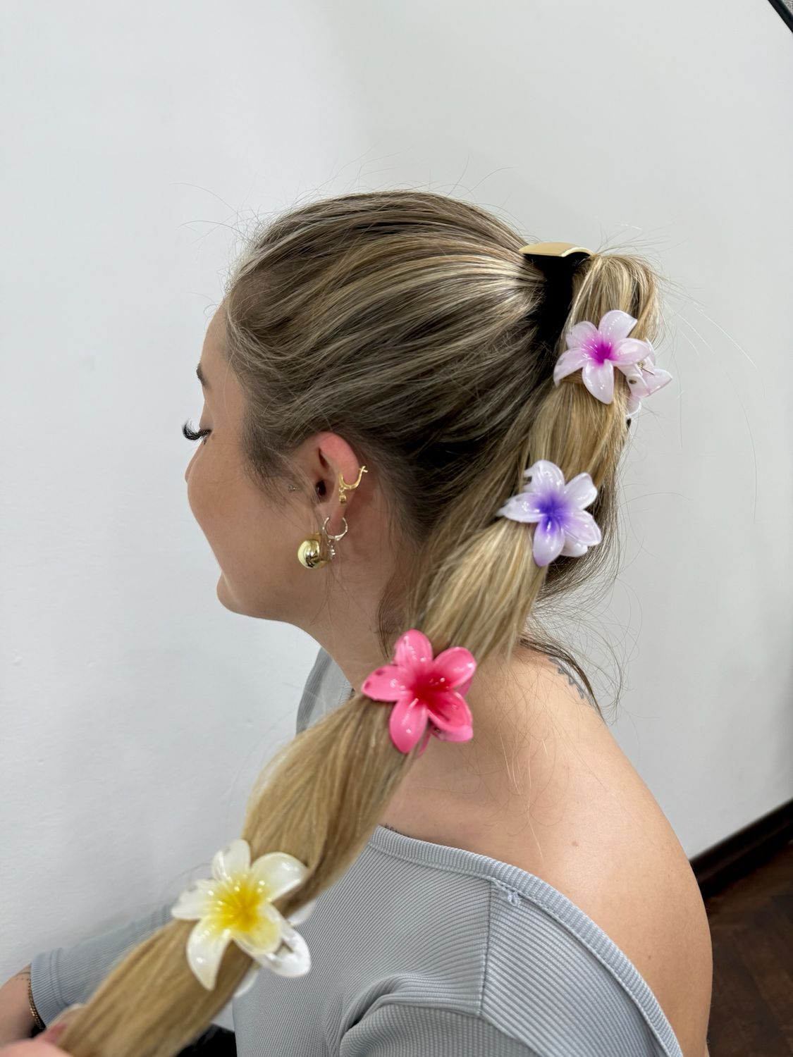 Pinza chica de flor