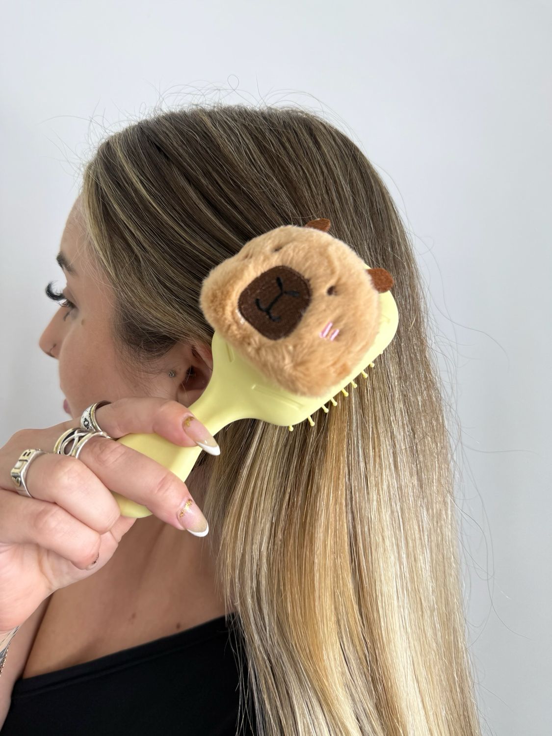 Cepillo con capibara