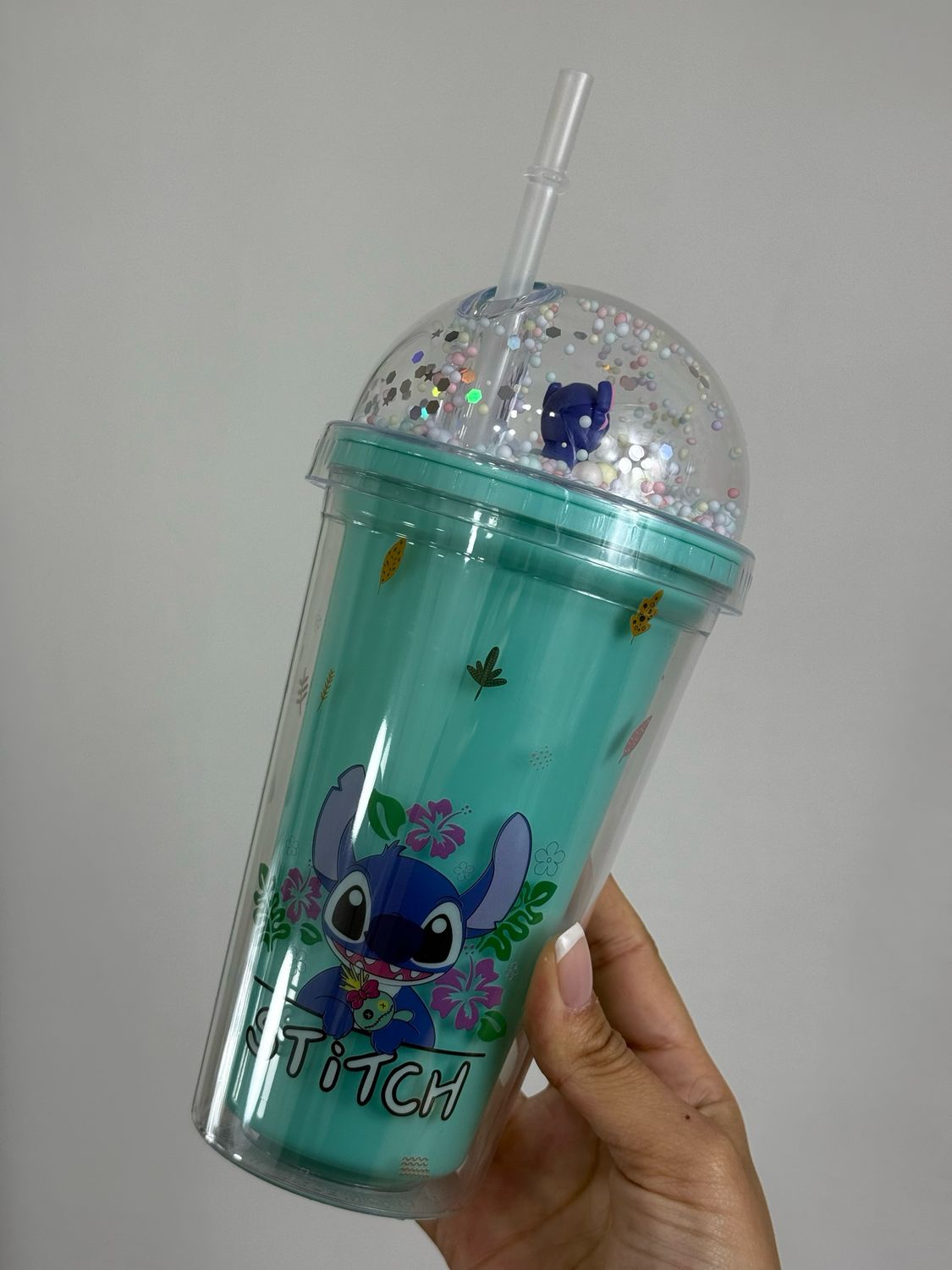 Botella con sorbito colores variados