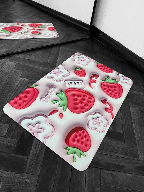 Alfombra absorbente diseño 3D Colores variados X MAYOR ($90 c/u paquete minimo de 12 unidades)