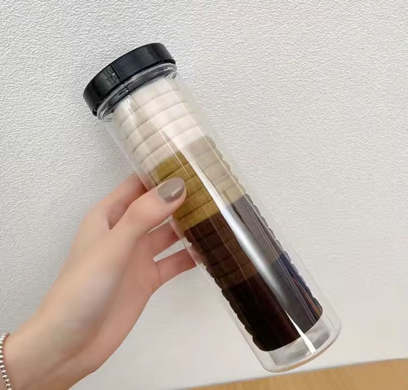 Frasco de colitas de diferentes colores X MAYOR ($50 c/u paquete minimo de 12 unidades)