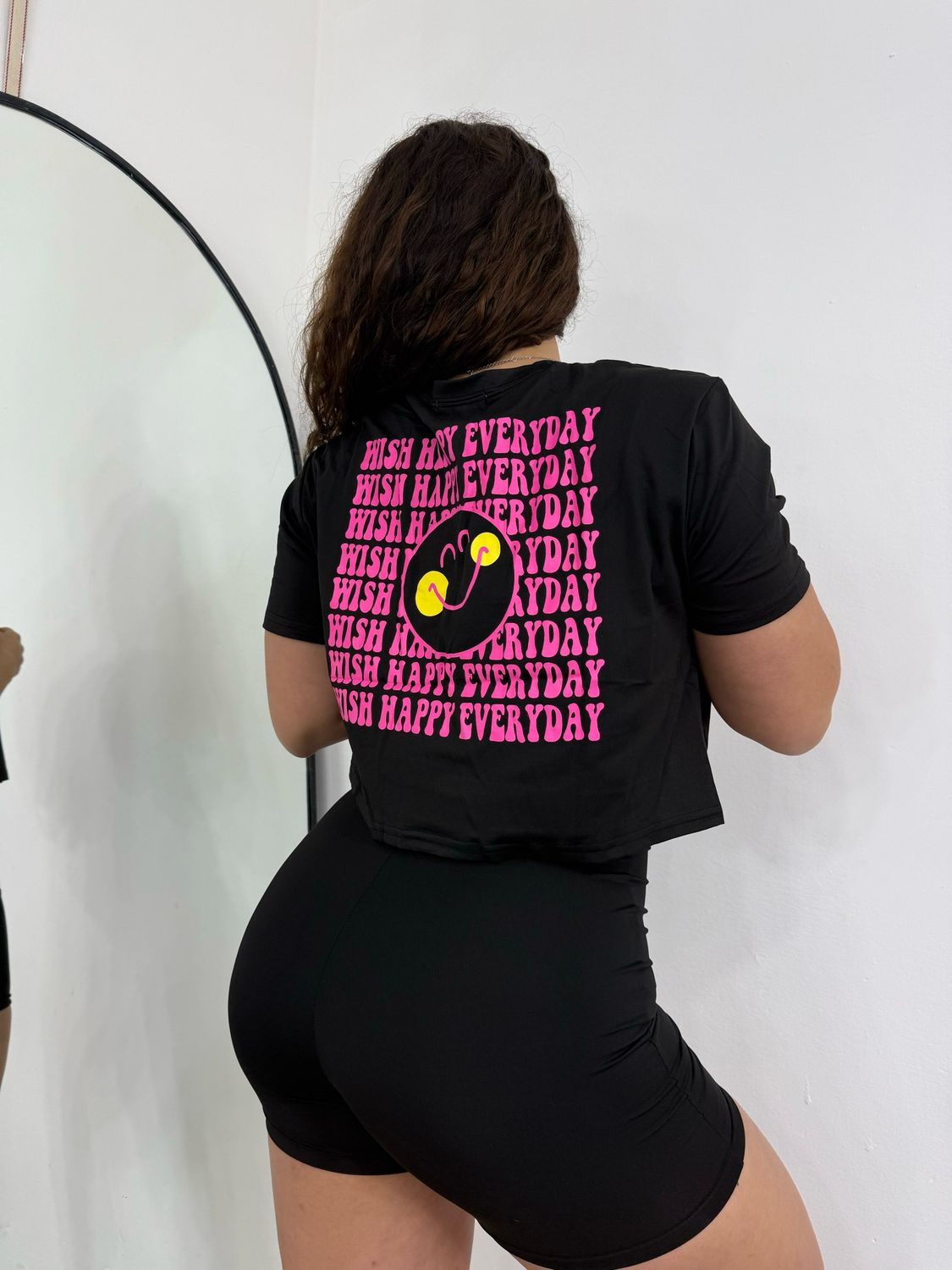 Remera pupera con diseño estampado