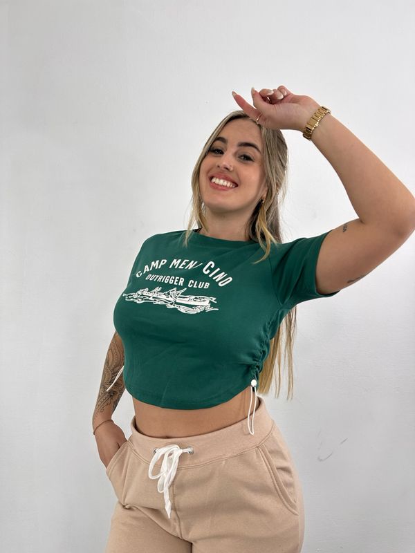 Remera KOREA acordonada con diseños variados($280 c/u paquete minimo de 12 unidades que incluye  2crudo,2 blancas,2 negras)