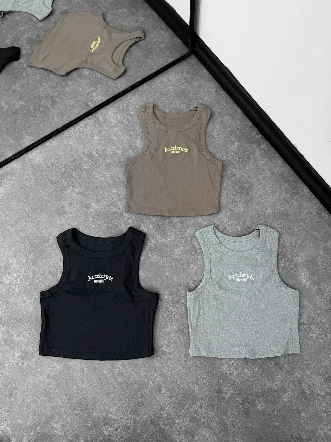 Top musculosa   X MAYOR ($190 c/u paquete minimo de 12 unidades)
