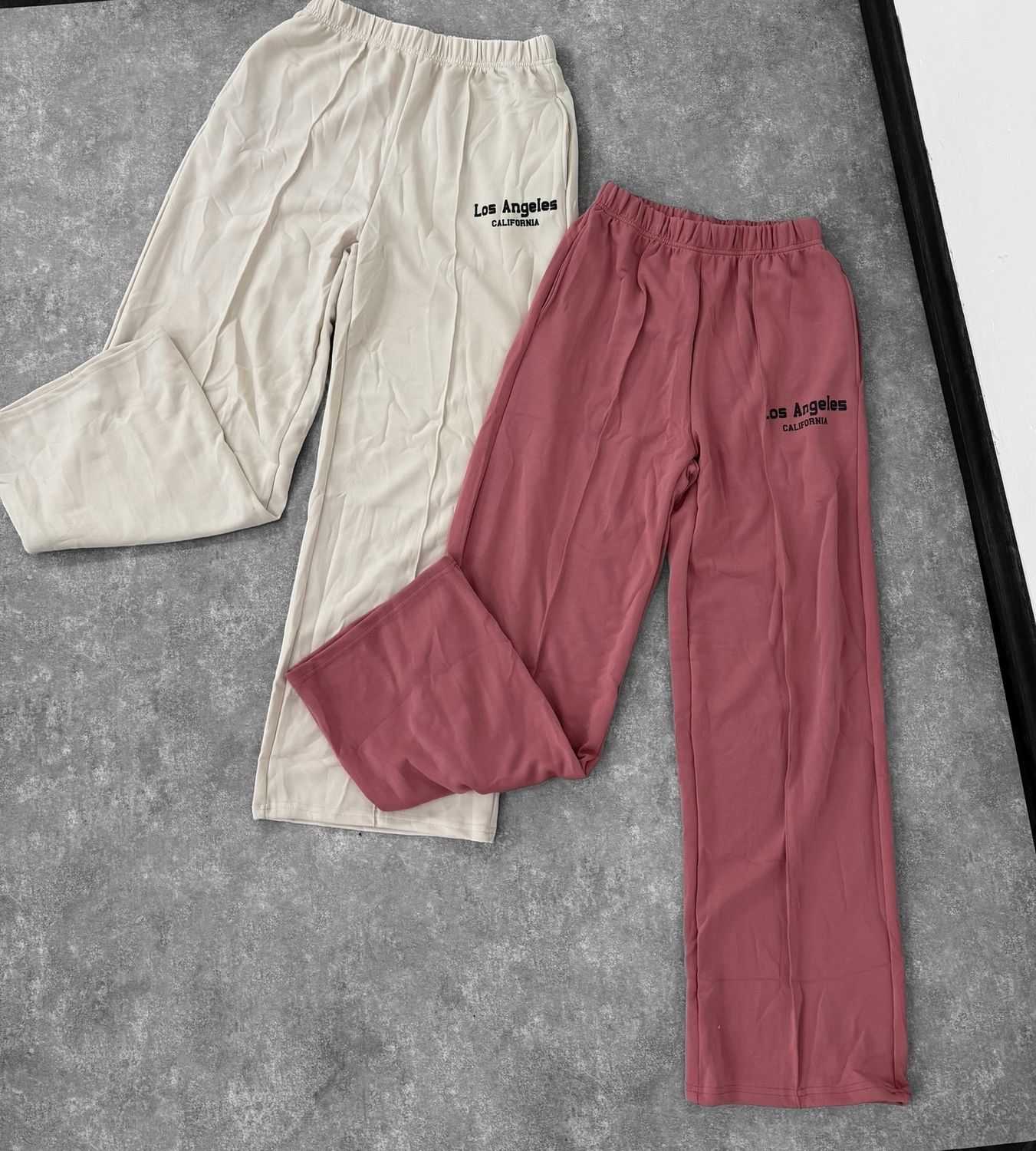 Pantalon wid leg Los Angeles por MAYOR ($300 c/u Pack de 6 unidades)