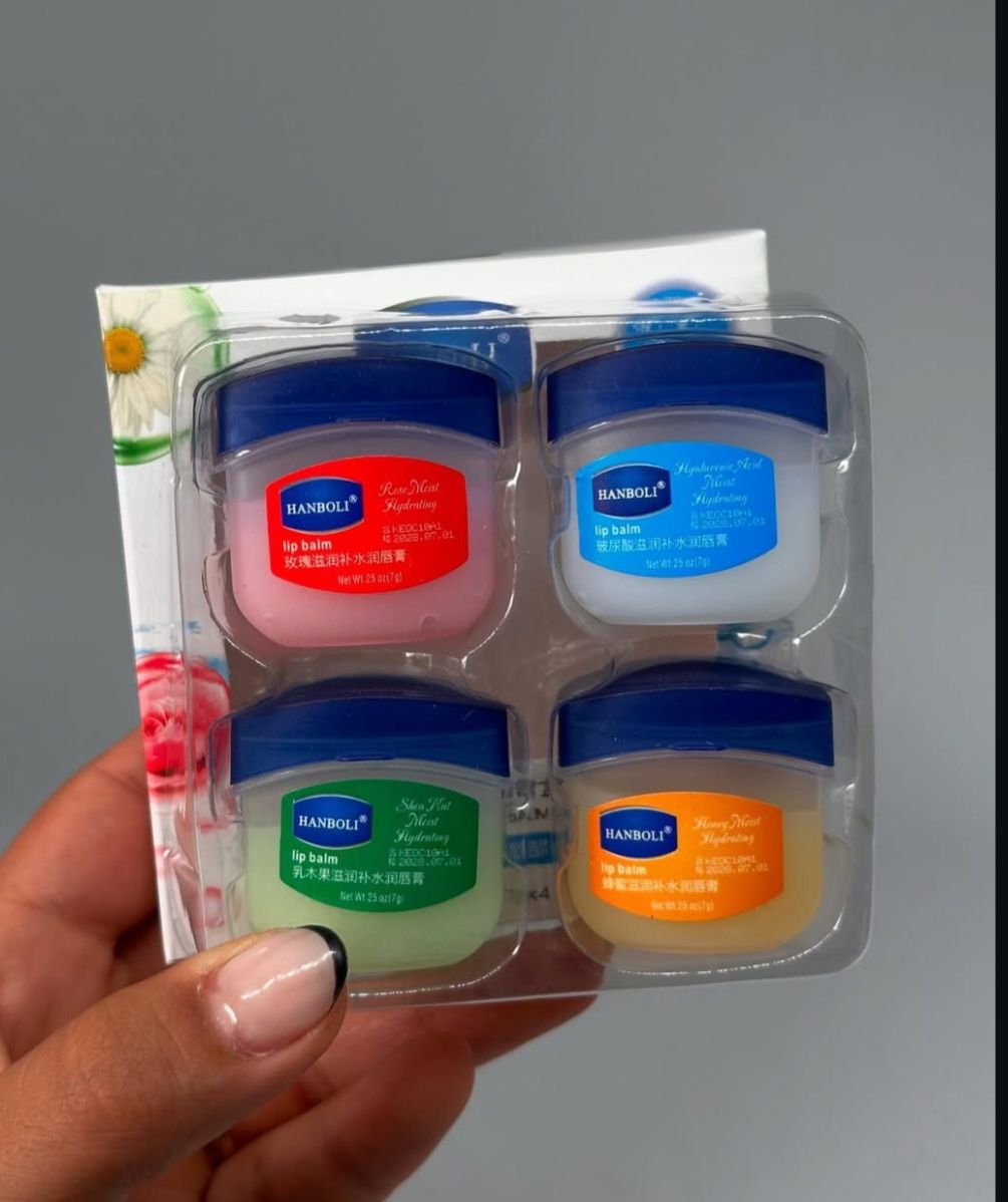 Pack de 4 vaselinas