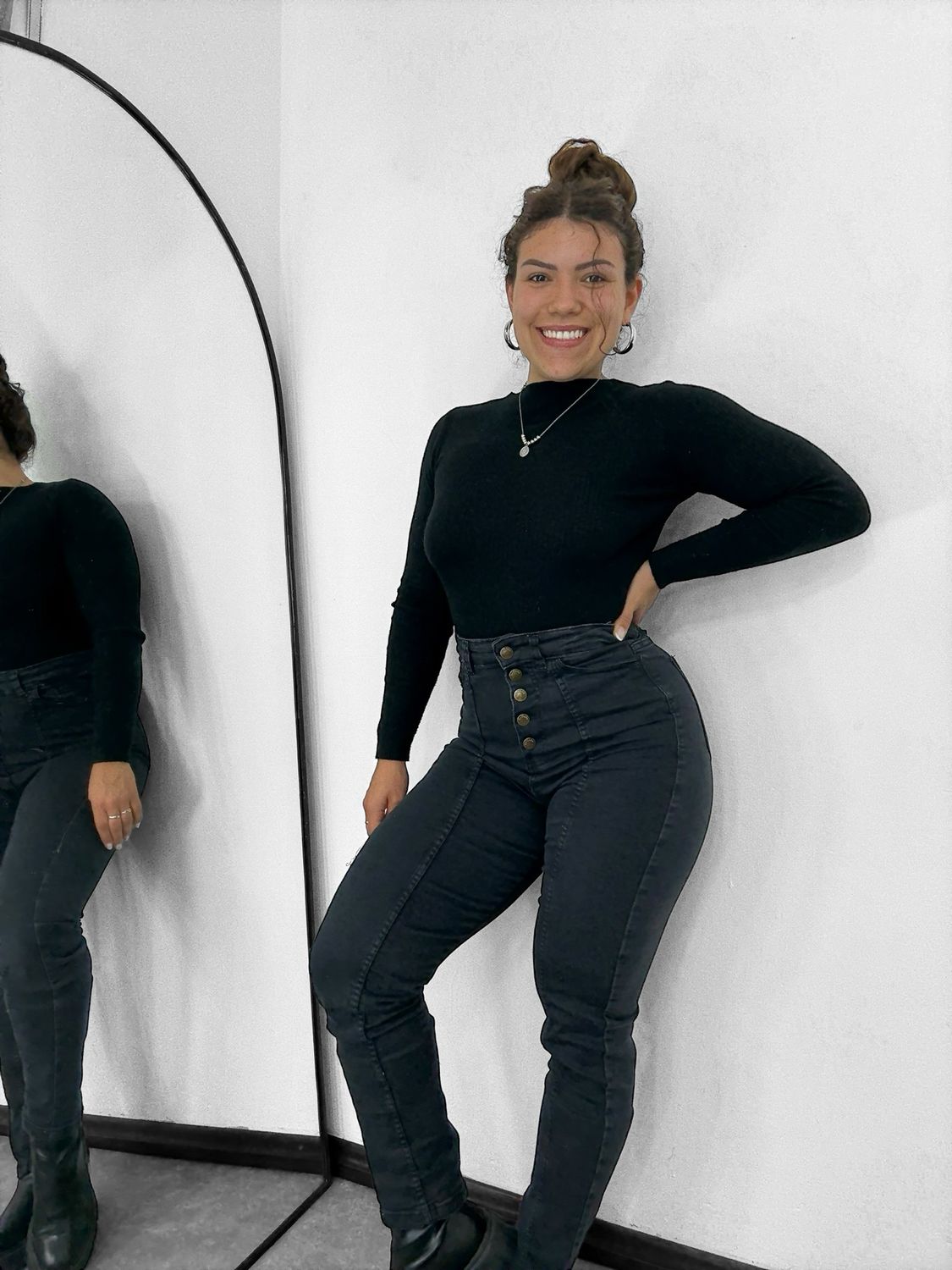 Jeans Berlin Night en negro