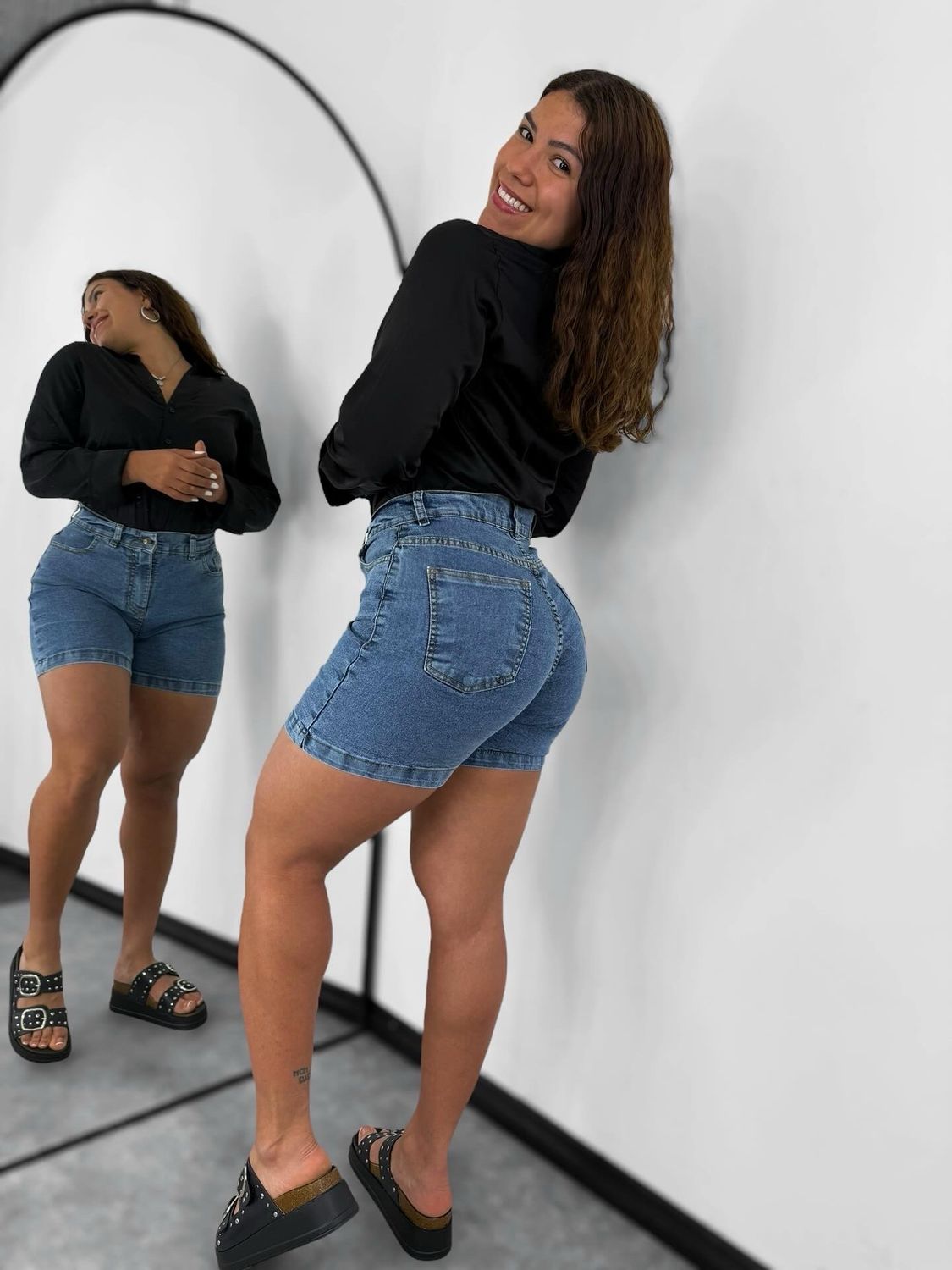Bermuda de jeans