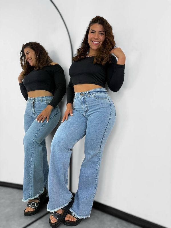 Jeans Isla Denim Claro Jeans Isla Denim Claro