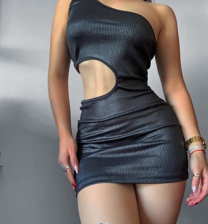 Vestido Morley  Lurex en negro