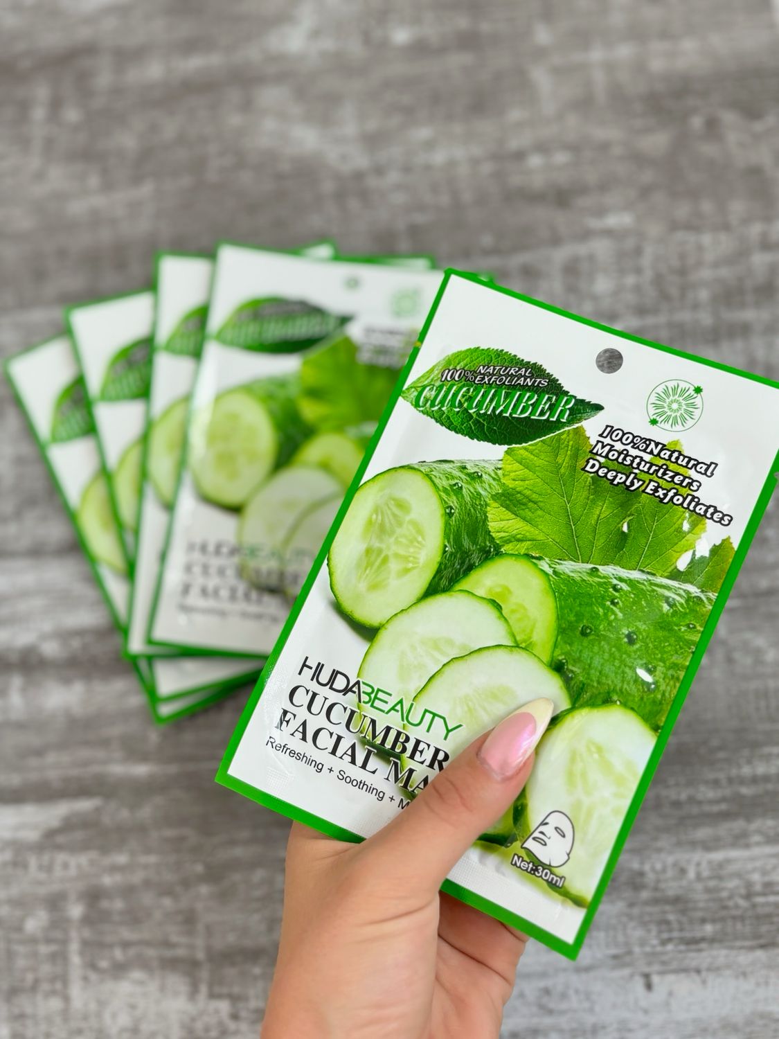 Mascarilla de pepino