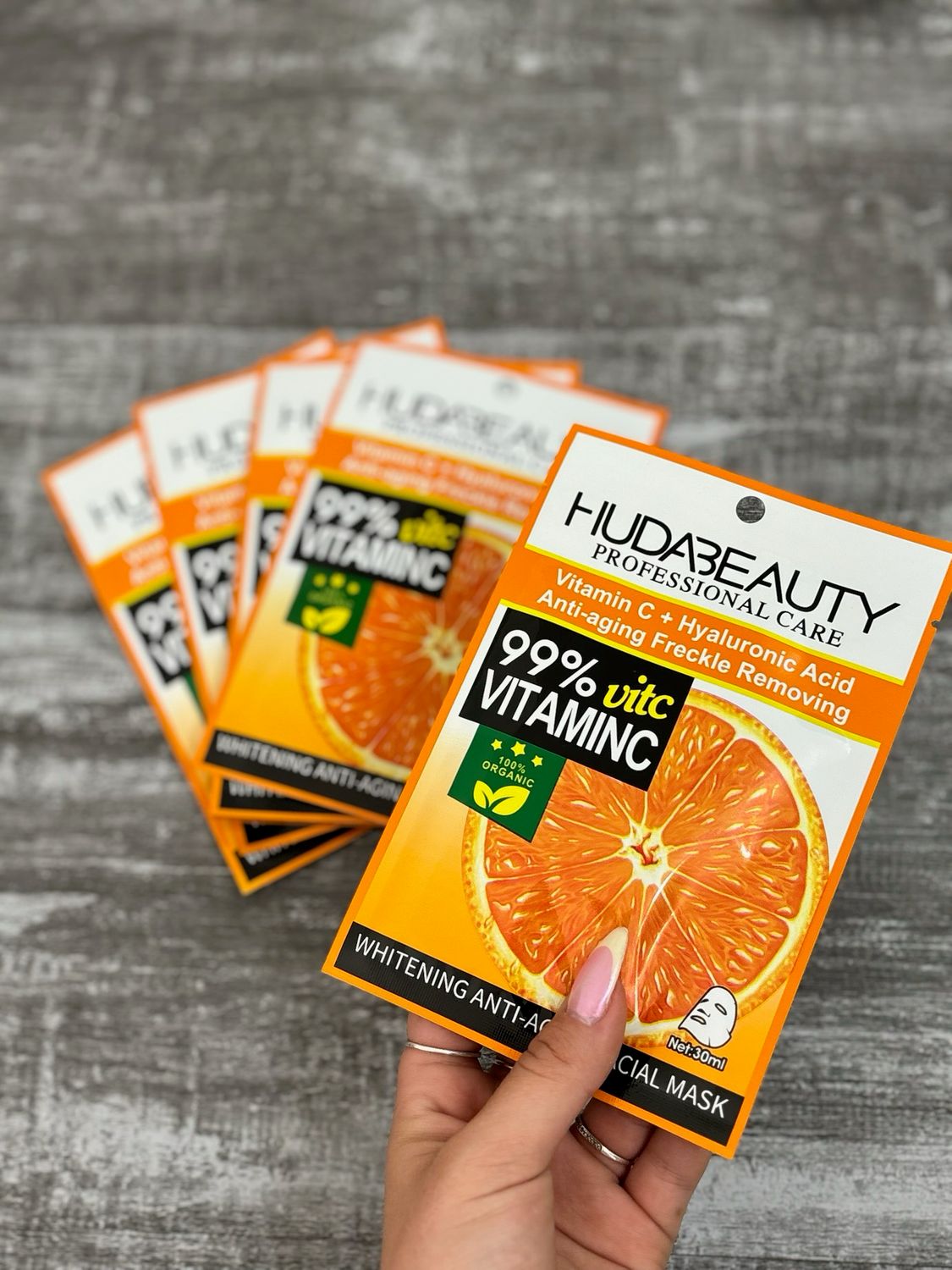 Mascarilla de Vitamina C