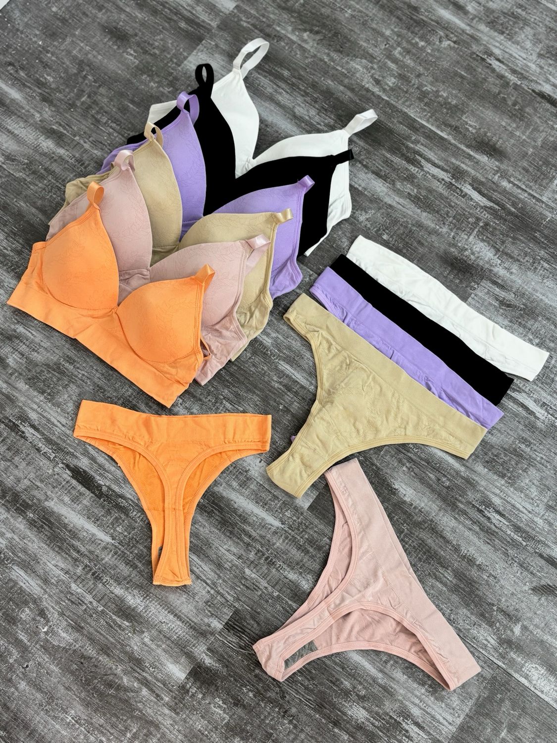 Conjunto de Ropa  Interior Morley de sutien mas colaless X MAYOR($185 c/u paquete minimo de 12 unidades)