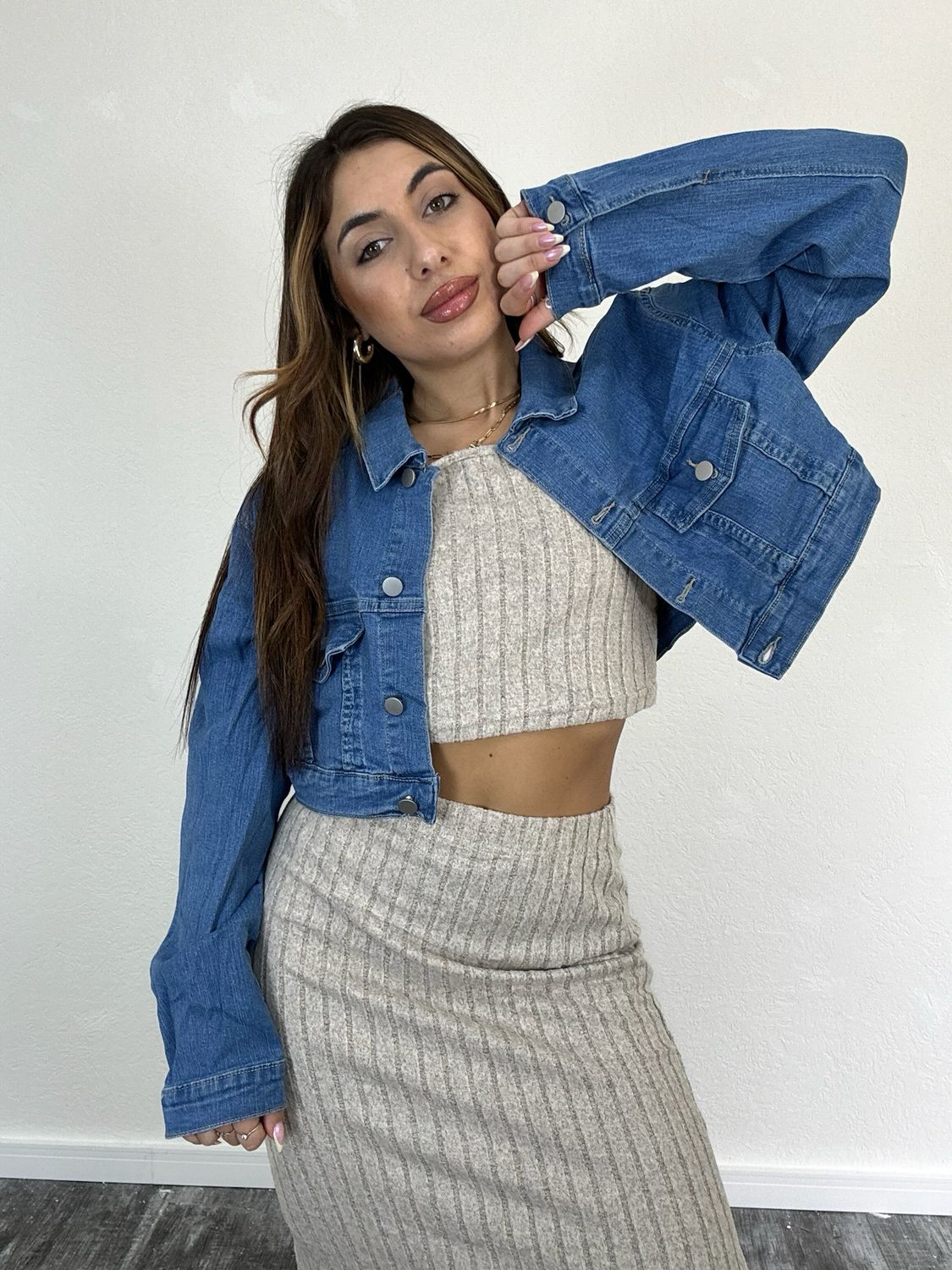 Campera de Jeans X MAYOR ($470 c/u paquete minimo de 12 unidades)