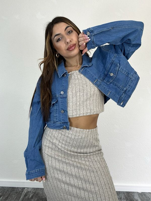Campera de Jeans X MAYOR ($470 c/u paquete minimo de 12 unidades)