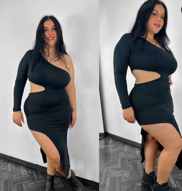 Vestido largo con tajo Vestido largo con tajo