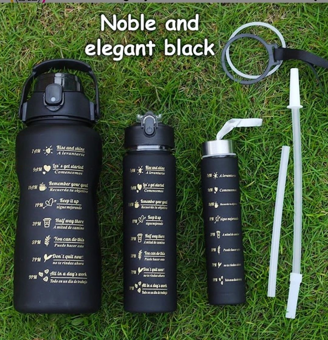 Set de 3 botellas Set de 3 botellas