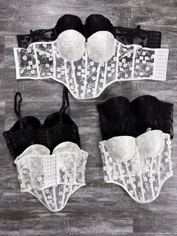 Corset de dama con encaje X MAYOR ($460c/u paquete minimo de 3 unidades)