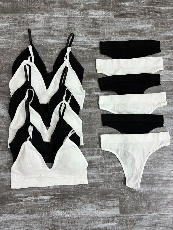 Conjunto de ropa interior($200 c/u paquete minimo de 3 unidades) Conjunto de ropa interior($200 c/u paquete minimo de 3 unidades)