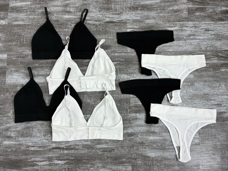 Conjunto de ropa interior($160 c/u paquete minimo de 12 unidades) Conjunto de ropa interior($160 c/u paquete minimo de 12 unidades)