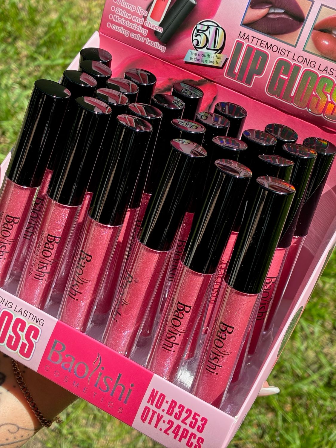 Labial gloss con brillitos Labial gloss con brillitos