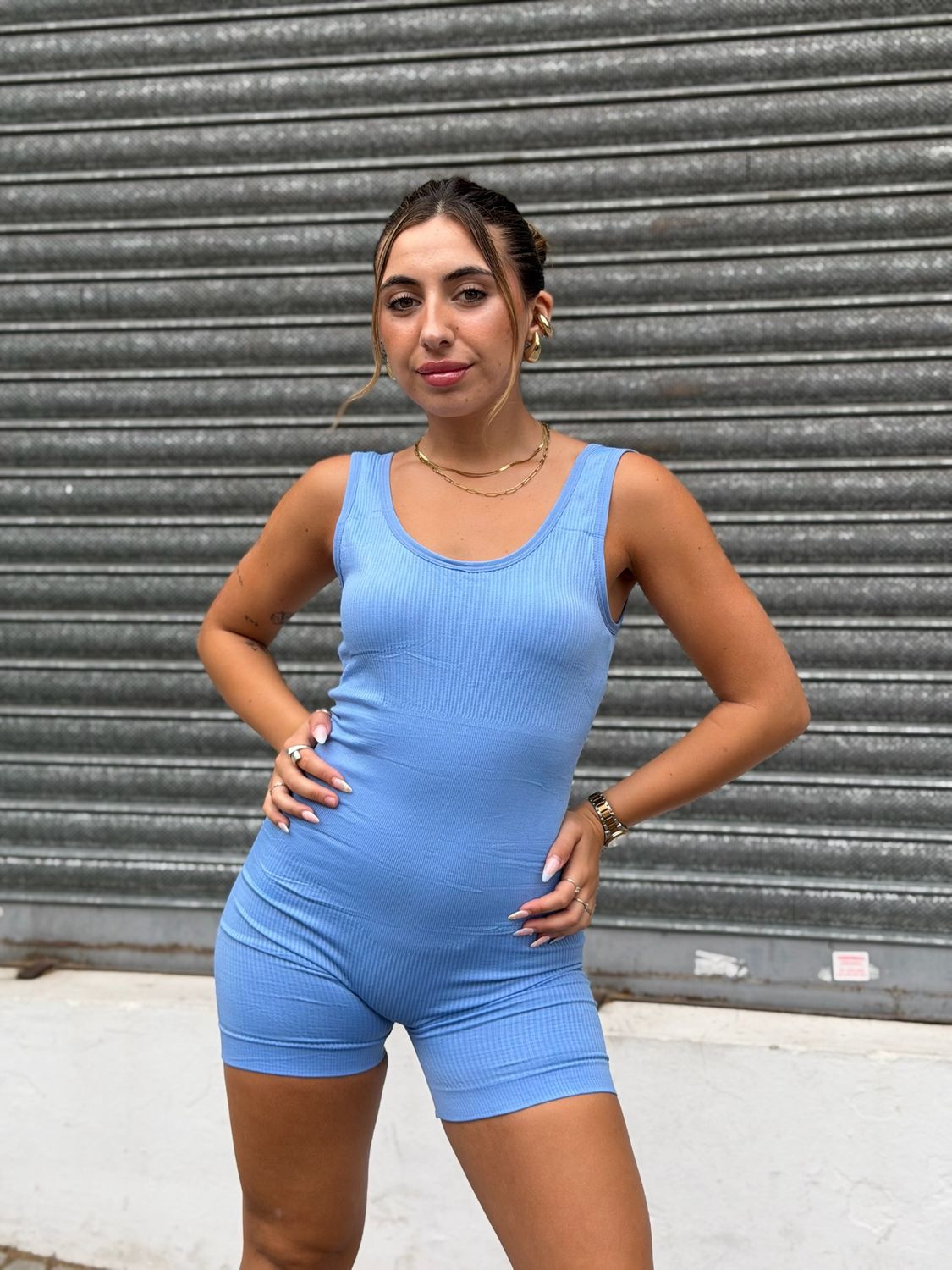 Enterito corto con push up