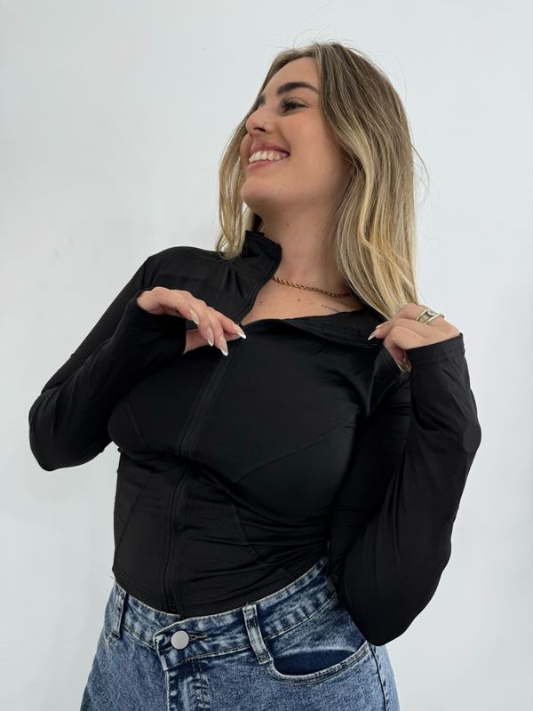 Campera deportiva tela dry fast