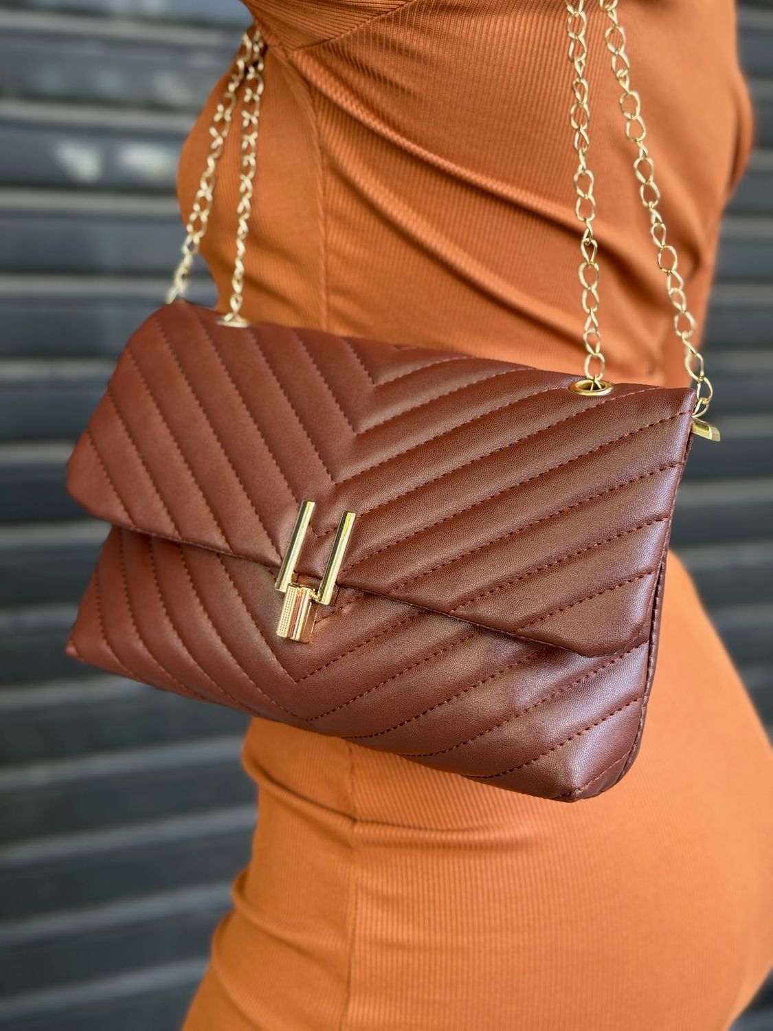 Bolso Cartera Con Cadenas Bolso Cartera Con Cadenas