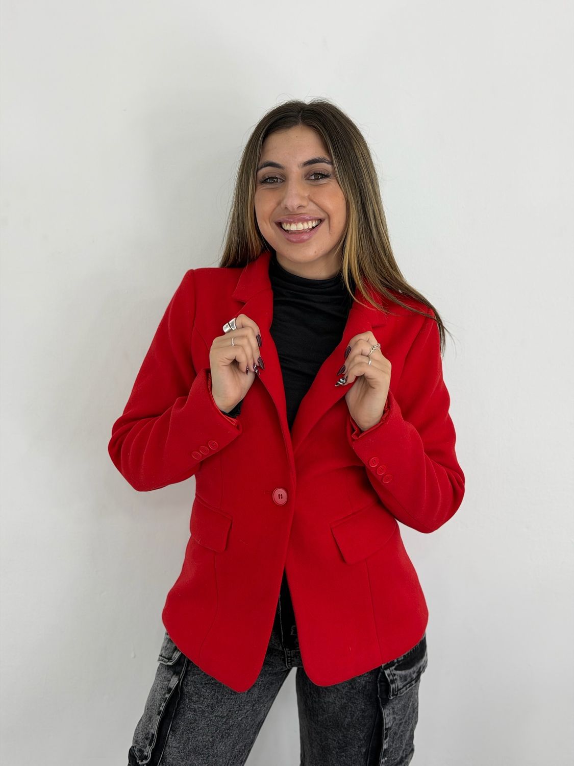 Blazer elegante super abrigado Blazer elegante super abrigado