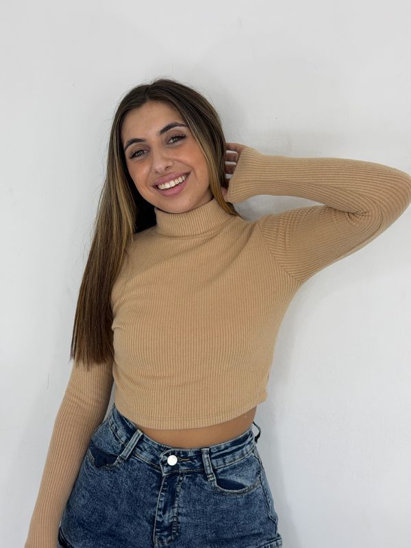 Polera Morley peludita tipo TOP