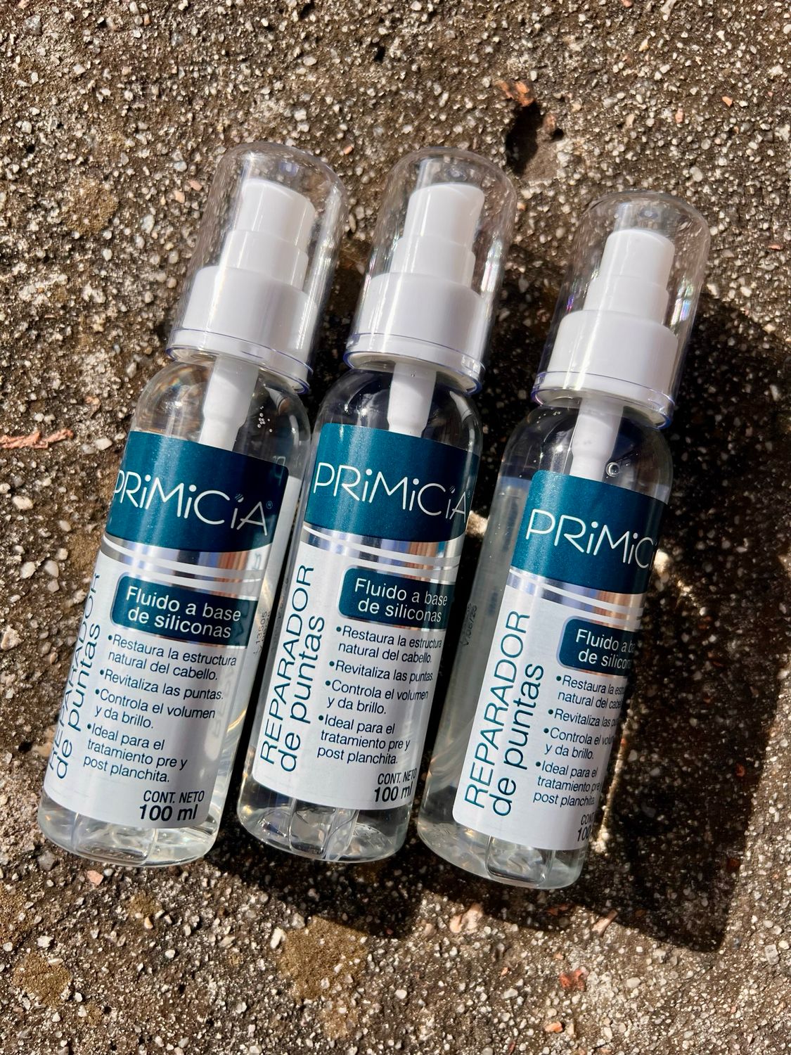 Gotitas de silicona primicia para cuidado capilar 100ml
