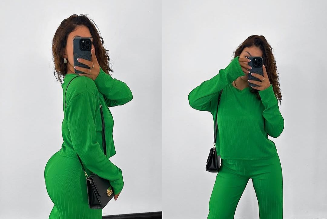 Buzo abrigado en tela morley canelado