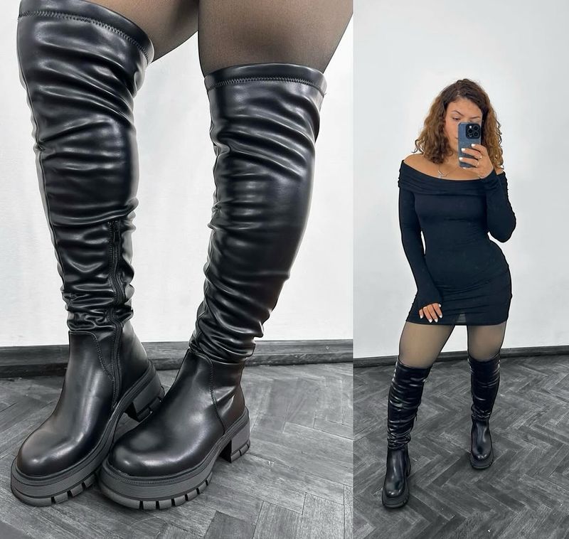 Botas Bucaneras de Ecocuero