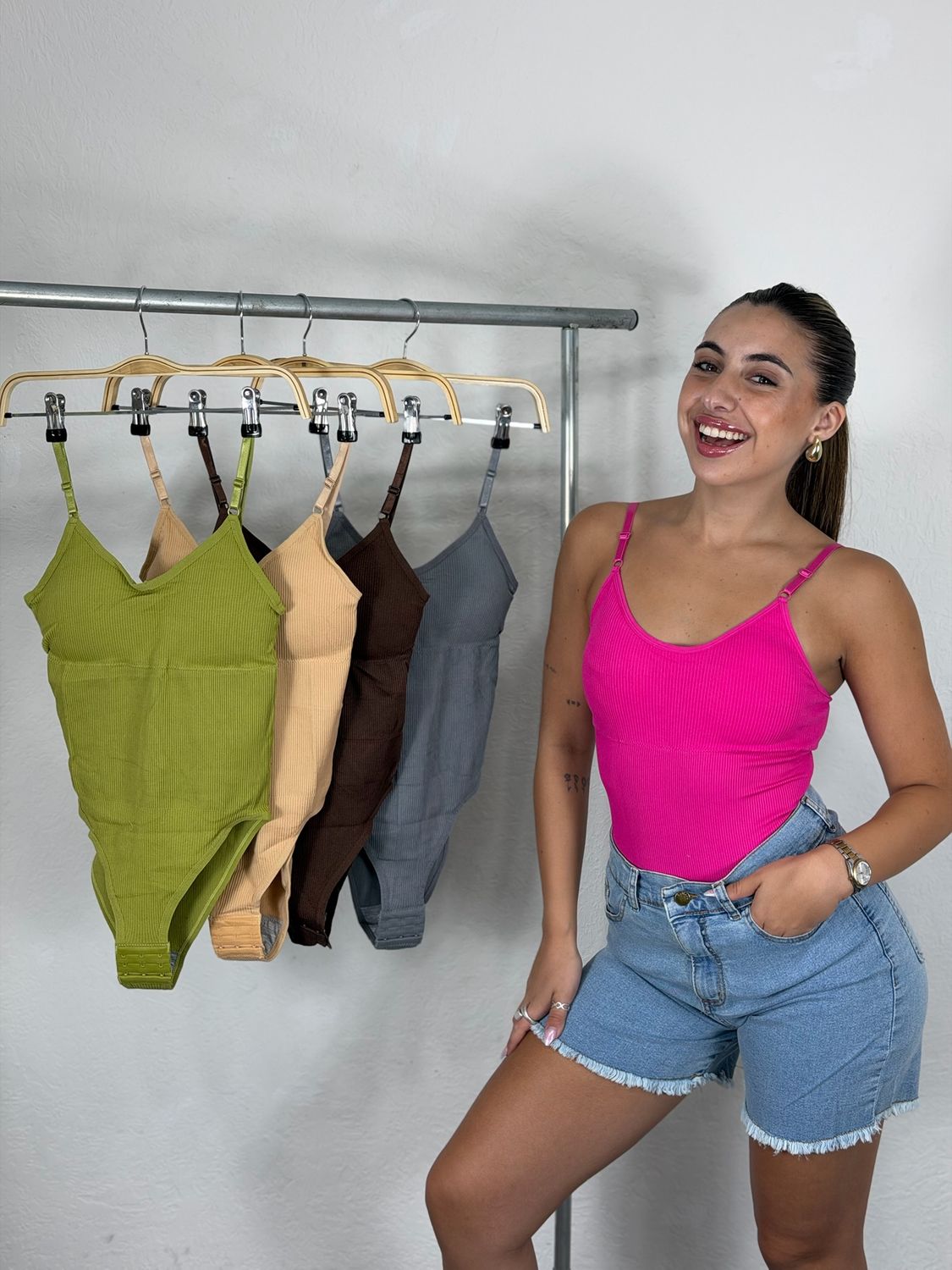 Body Morley elastizado Body Morley elastizado