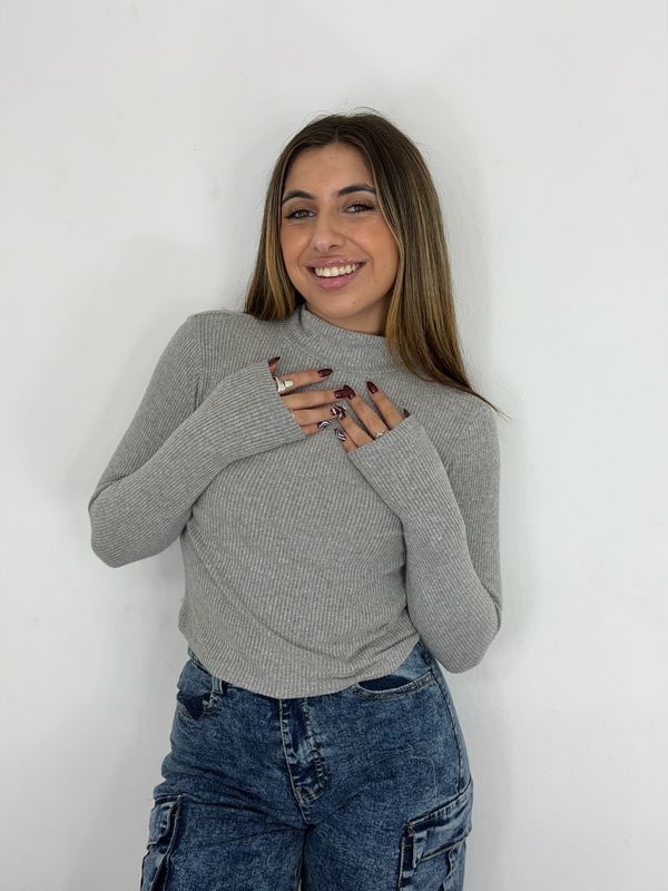 Polera Morley Peludita Basica