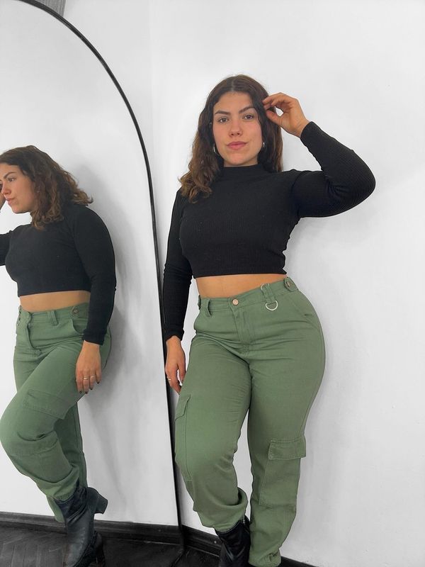 Pantalon cargo elegante Pantalon cargo elegante